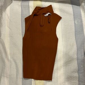 Women’s Zara Turtle Neck Tank Top